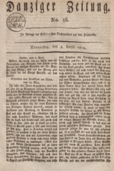 Danziger Zeitung. 1819, No. 56 (8 April)