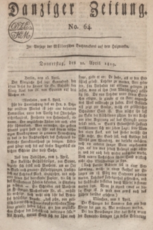 Danziger Zeitung. 1819, No. 64 (22 April)