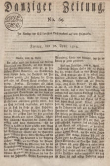 Danziger Zeitung. 1819, No. 69 (30 April)