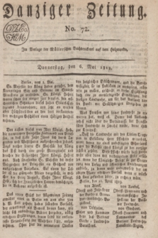 Danziger Zeitung. 1819, No. 72 (6 Mai)