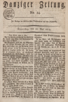Danziger Zeitung. 1819, No. 84 (26 Mai)