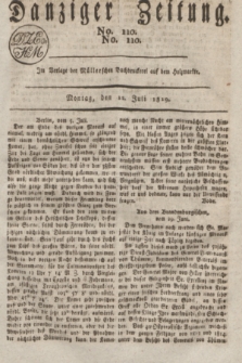 Danziger Zeitung. 1819, No. 110 (12 Juli)