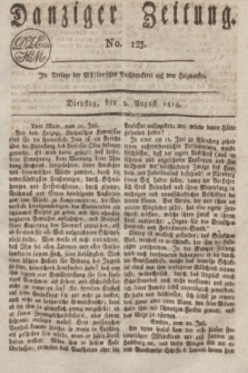 Danziger Zeitung. 1819, No. 123 (3 August)