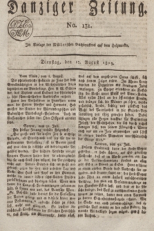 Danziger Zeitung. 1819, No. 131 (17 August)