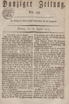 Danziger Zeitung. 1819, No. 134 (23 August)