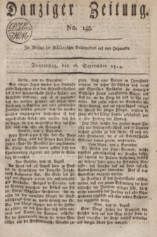 Danziger Zeitung. 1819, No. 148 (16 September)