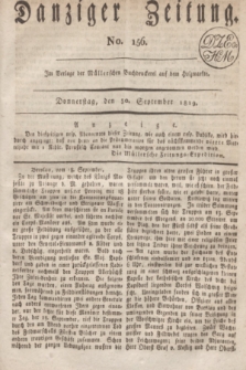 Danziger Zeitung. 1819, No. 156 (30 September)
