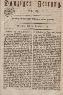 Danziger Zeitung. 1819, No. 163 (12 October)