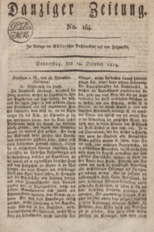 Danziger Zeitung. 1819, No. 164 (14 October)