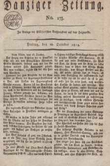 Danziger Zeitung. 1819, No. 173 (29 October)