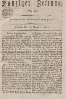 Danziger Zeitung. 1819, No. 185 (19 November)