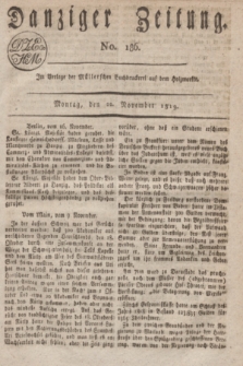 Danziger Zeitung. 1819, No. 186 (22 November)