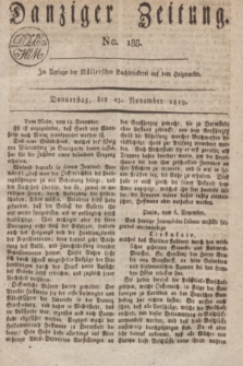 Danziger Zeitung. 1819, No. 188 (25 November)