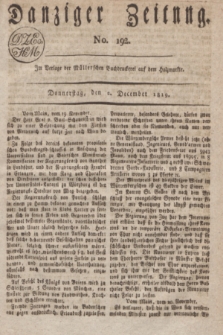 Danziger Zeitung. 1819, No. 192 (2 December)