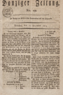 Danziger Zeitung. 1819, No. 199 (14 December)