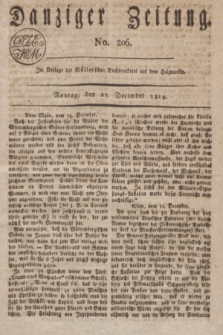Danziger Zeitung. 1819, No. 206 (27 December)