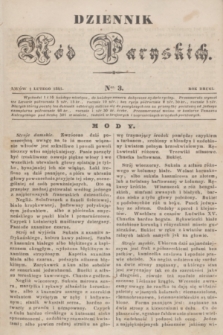 Dziennik Mód Paryskich. R.2, Ner. 3 (1 lutego 1841)
