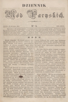Dziennik Mód Paryskich. R.2, Ner. 4 (16 lutego 1841)