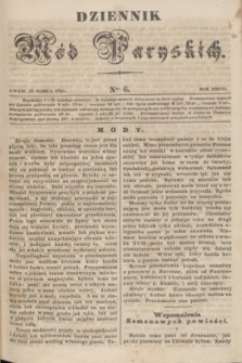 Dziennik Mód Paryskich. R.2, Ner. 6 (16 marca 1841)