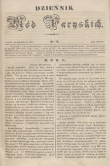 Dziennik Mód Paryskich. R.2, Ner. 8 (16 kwietnia 1841)