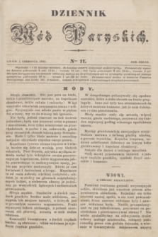 Dziennik Mód Paryskich. R.2, Ner. 11 (1 czerwca 1841)