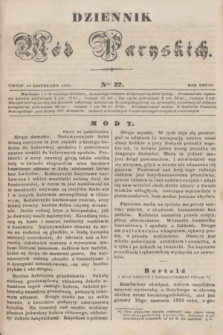 Dziennik Mód Paryskich. R.2, Ner. 22 (16 listopada 1841)