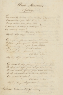 Poezje Józefa Bohdana Zaleskiego z lat 1826-1881. [T. 1]