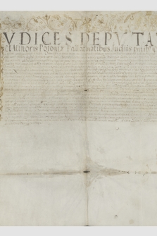 Dokument Trybunału Koronnego dla Małopolski w Lublinie zawierający rozstrzygnięcie sporu o szlachectwo Hryćka Berezańskiego