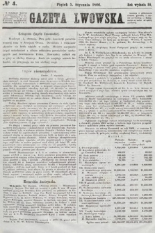 Gazeta Lwowska. 1866, nr 4