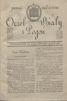 Orzeł Biały i Pogoń: pismo codzienne. 1831, Ner 2 (4 lipca)