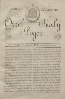 Orzeł Biały i Pogoń: pismo codzienne. 1831, Ner 13 (14 lipca)