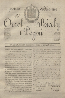 Orzeł Biały i Pogoń: pismo codzienne. 1831, Ner 28 (29 lipca)