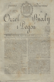 Orzeł Biały i Pogoń: pismo codzienne. 1831, Ner 38 (8 sierpnia)