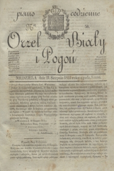 Orzeł Biały i Pogoń: pismo codzienne. 1831, Ner 50 (21 sierpnia)