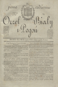 Orzeł Biały i Pogoń: pismo codzienne. 1831, Ner 53 (24 sierpnia)