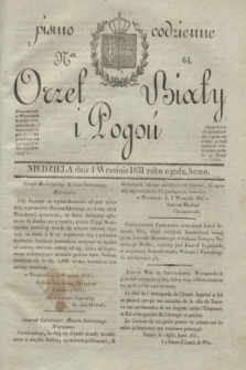 Orzeł Biały i Pogoń: pismo codzienne. 1831, Ner 64 (4 września)