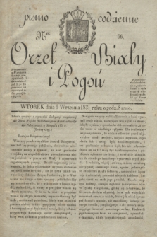 Orzeł Biały i Pogoń: pismo codzienne. 1831, Ner 66 (6 września) + wkładka