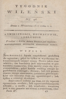 Tygodnik Wileński. T.4, Ner 94 (2 września 1817)