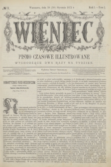 Wieniec : pismo czasowe illustrowane. R.1, T.1, № 9 (30 stycznia 1872)