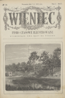 Wieniec : pismo czasowe illustrowane. R.1, T.1, № 19 (5 marca 1872)