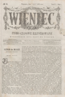 Wieniec : pismo czasowe illustrowane. R.1, T.2, № 88 (1 listopada 1872)