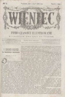 Wieniec : pismo czasowe illustrowane. R.1, T.2, № 91 (12 listopada 1872)