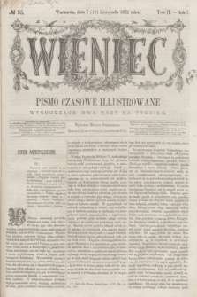 Wieniec : pismo czasowe illustrowane. R.1, T.2, № 93 (19 listopada 1872)