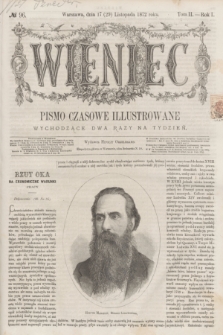 Wieniec : pismo czasowe illustrowane. R.1, T.2, № 96 (29 listopada 1872)