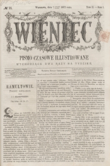 Wieniec : pismo czasowe illustrowane. R.1, T.2, № 98 (6 grudnia 1872)