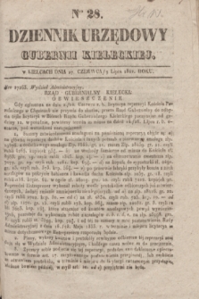 Dziennik Urzędowy Gubernii Kieleckiej. 1842, Nro 28 (9 lipca) + dod.