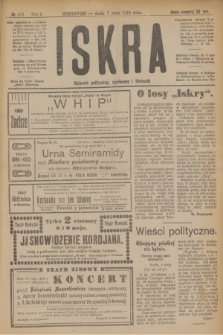 Iskra : dziennik polityczny, społeczny i literacki. R.10, № 102 (7 maja 1919)