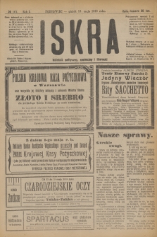 Iskra : dziennik polityczny, społeczny i literacki. R.10, № 107 (16 maja 1919)