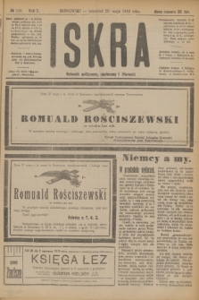 Iskra : dziennik polityczny, społeczny i literacki. R.10, № 118 (29 maja 1919)