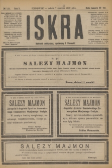 Iskra : dziennik polityczny, społeczny i literacki. R.10, № 125 (7 czerwca 1919)